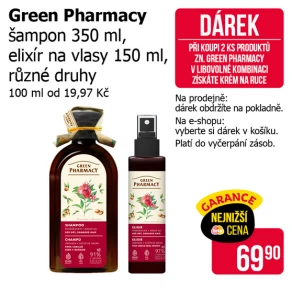 Sleva na produkty Green Pharmacy