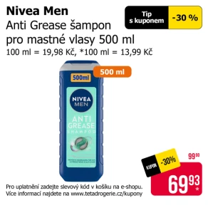 Sleva na produkty Nivea