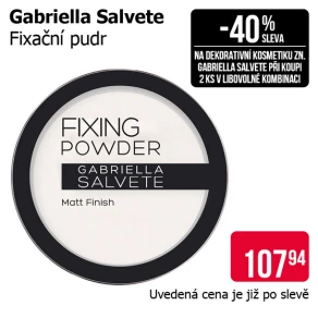 Sleva na produkty Gabriella Salvete