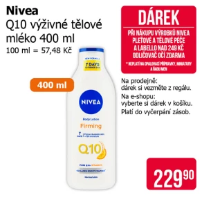 Sleva na produkty Nivea