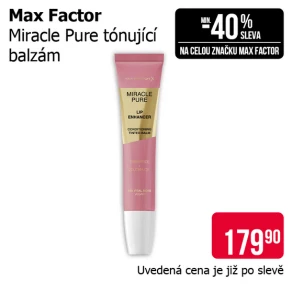 Sleva na produkty Max Factor