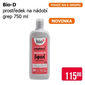 Bio-D prostředek na nádobí grep 750 ml