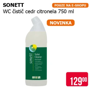 SONETT - WC čistič cedr - citronela 750 ml