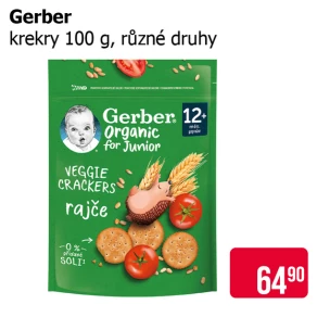 Sleva na produkty Gerber