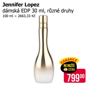 Sleva na produkty Jennifer Lopez