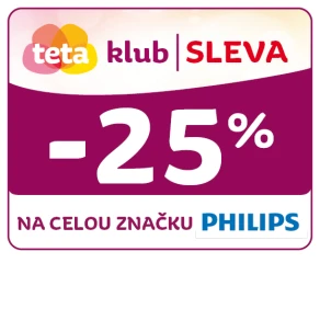 Využijte klubové nabídky - Sleva 25 % na celou značku Philips