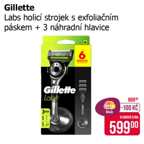 Sleva na produkty Gillette