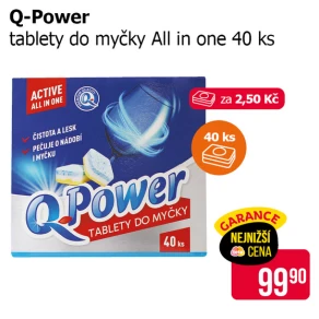 Sleva na produkty Q-Power