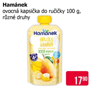Sleva na produkty Hamánek
