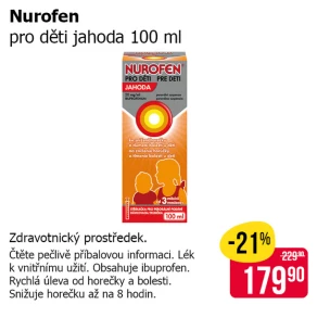 Sleva na produkty Nurofen