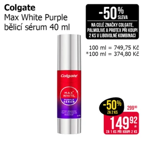 Sleva na produkty Colgate
