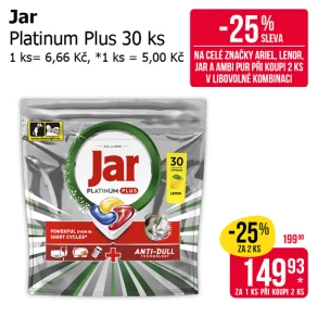 Sleva na produkty Jar