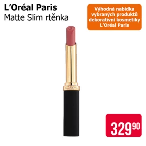 Sleva na produkty L'Oréal Paris