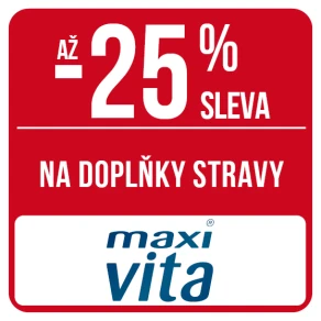 Sleva až 25 % na doplňky stravy značky Maxi Vita