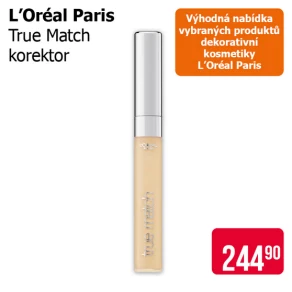 Sleva na produkty L'Oréal Paris