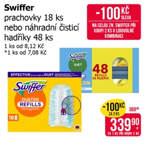 Sleva na produkty Swiffer