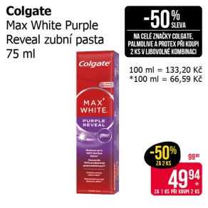 Sleva na produkty Colgate