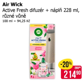 Sleva na produkty Air Wick