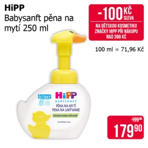 Sleva na produkty HiPP