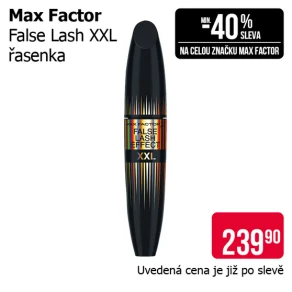 Sleva na produkty Max Factor