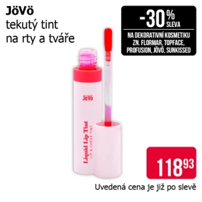 Sleva na produkty JöVö