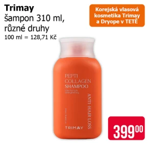 Sleva na produkty TRIMAY