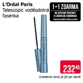 Akce 1+1 zdarma na všechny řasenky v libovolné kombinaci
