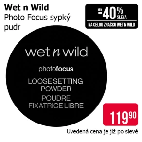 Sleva na produkty wet n wild