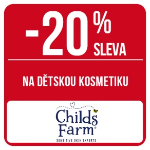 Sleva 20 % na dětskou kosmetiku značky Childs Farm