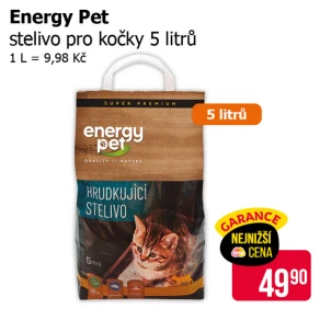Sleva na produkty Energy Pet