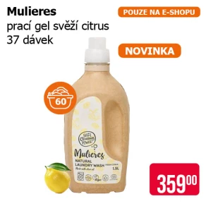 Mulieres prací gel svěží citrus 37 PD