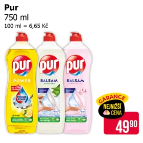 Sleva na produkty Pur