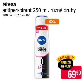 Sleva na produkty Nivea