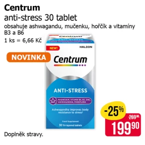 Sleva na produkty Centrum