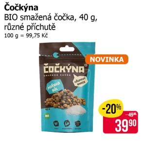 Sleva na produkty Čočkýna