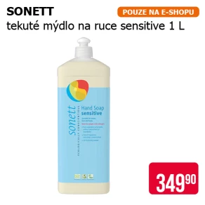 SONETT tekuté mýdlo na ruce sensitive 1 l