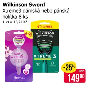 Sleva na produkty Wilkinson
