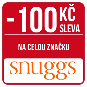 Sleva 100 Kč na celou značku Snuggs