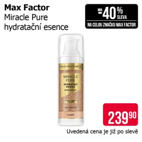 Sleva na produkty Max Factor