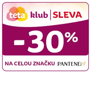 Využijte klubové nabídky - Sleva 30 % na celou značku Pantene