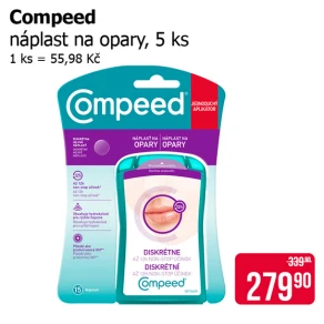 Sleva na produkty Compeed