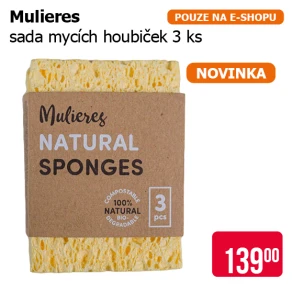 Mulieres - sada mycích houbiček 3 ks