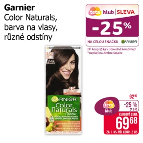 Sleva na produkty Garnier