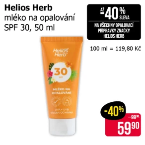 Sleva na produkty Helios Herb