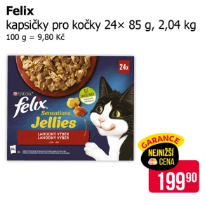 Sleva na produkty Felix