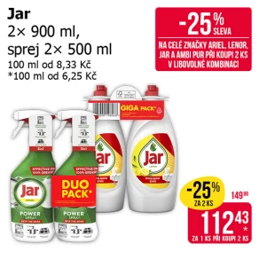 Sleva na produkty Jar