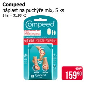 Sleva na produkty Compeed