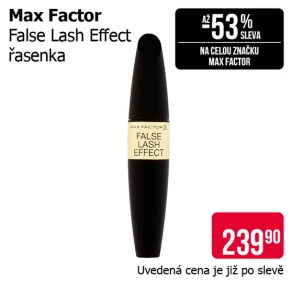 Sleva na produkty Max Factor