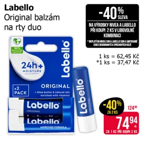 Sleva na produkty Labello