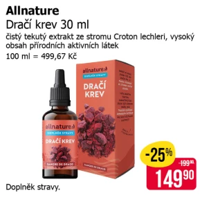 Sleva na produkty Allnature